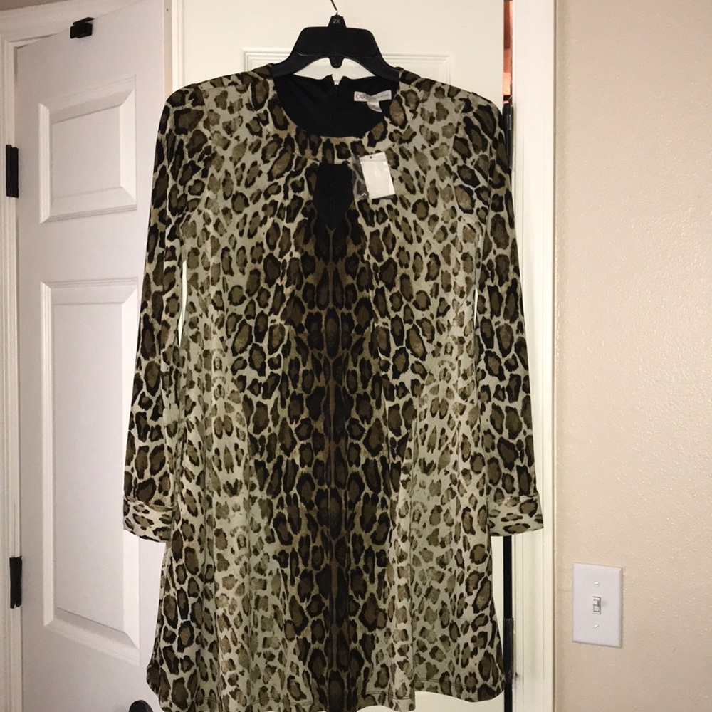 Cato Brown/Beige/Black Shirt